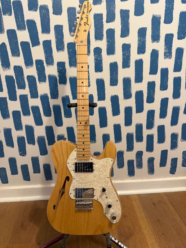Fender Classic Series '72 Telecaster Thinline 2000 - 2018 - Natural image 1