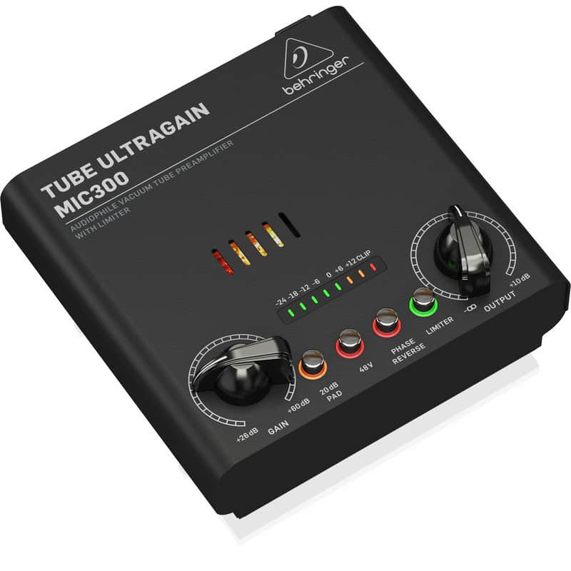 Behringer MIC300 Tube Microphone Preamp image 2