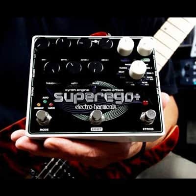 Electro Harmonix Superego Plus Synth Engine/Multi Effect Guitar Pedal image 3