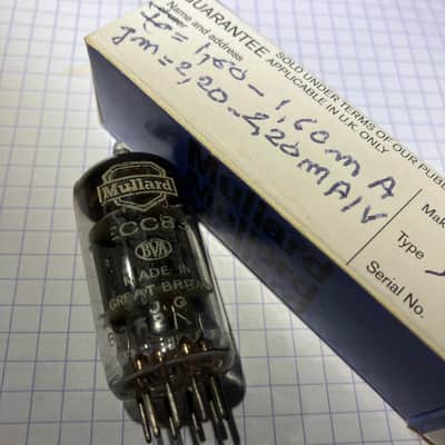 Mullard ECC83 1962 NOS image 2