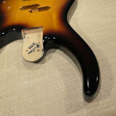 Body Sunburst, Genuine Peavey Millennium Standard 4-string P-Bass Made in USA Custom Shop image 4