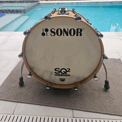 Sonor SQ2 2020 Bass Drum 22x14 Medium Beech - Scandinavian Birch gloss finish image 1