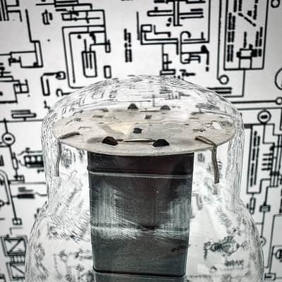 General Electric 5Z3 Rectifier Tube 1949 Black Plates - Tested image 11