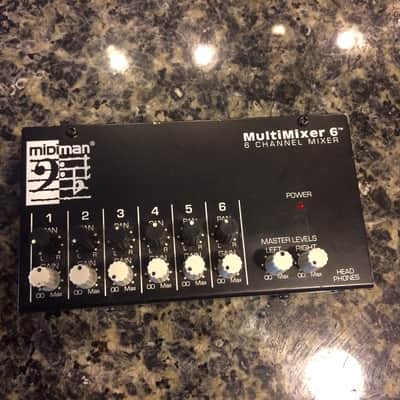 Midiman Multi Mixer 6 Rare Black image 2
