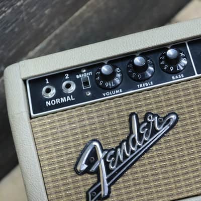 Fender Bandmaster Blonde 1964 Dual Channel Amplifier with 2x12" Cabinet #A-02780 image 24