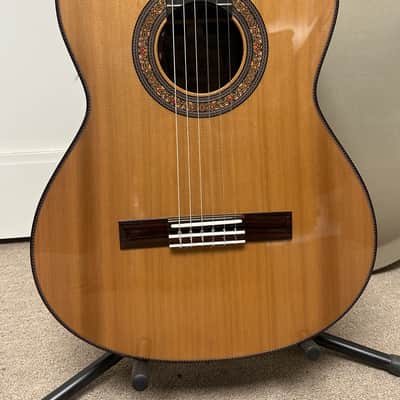 Alvarez Yairi Masterworks Series CYM75ce Cutaway Nylon String Classical Acoustic Guitar with Electronics - Natural image 3