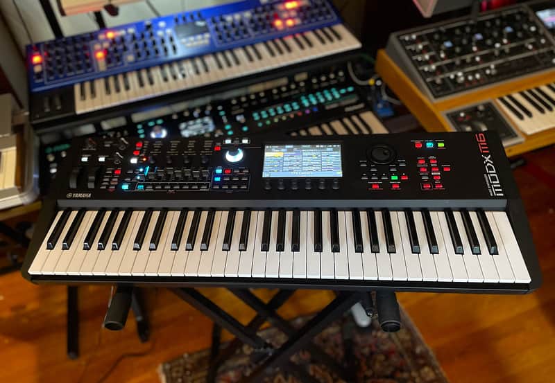 Yamaha MODX M6 61-Key 16-Voice Synthesizer 2025 - Present - Black image 1