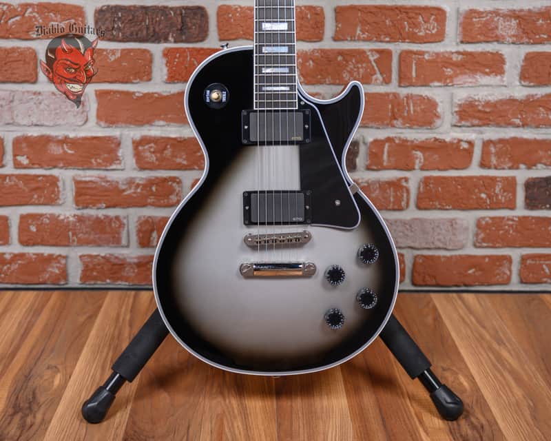 Gibson Custom Shop M2M Les Paul Custom w/ EMGs Silverburst 2025 w/OHSC image 1