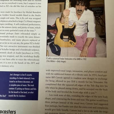 Frank Zappa Personally Owned & Used Black Fender Stratocaster Pickguard image 13
