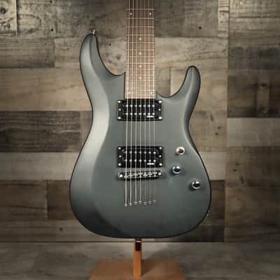 Schecter C-7 Deluxe Electric Guitar - Satin Black (437) image 2