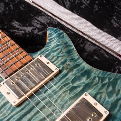 Patrick James Eggle Macon Single Cut - Island Blue Burst #30370 Second Hand image 9