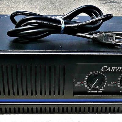 CARVIN DCM2000 2 Channel 2000 Watt Power Amplifier - PV Music Electronics Shop Inspected and Tested - Excellent Working Condition - Excellent Cosmetic Condition imagen 1