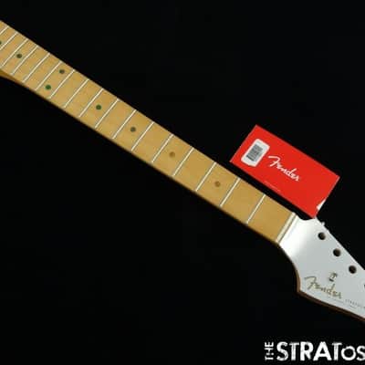 2021 Fender H.E.R. Stratocaster Strat NECK Painted Headstock "C" Maple image 2