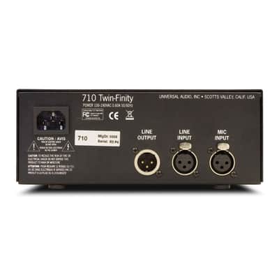 Universal Audio 710 Twin-Finity Microphone Preamplifier *USA Small Business* image 3
