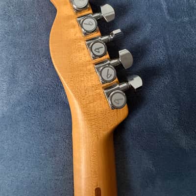 Fender Rarities Series Quilt Maple Top American Original '60s Telecaster with Maple Fretboard 2019 - Blue Cloud Burst image 6