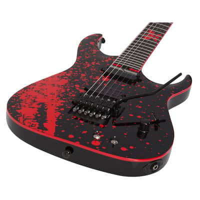 Schecter Sullivan King Banshee 6FRS - Obsidian Blood image 4