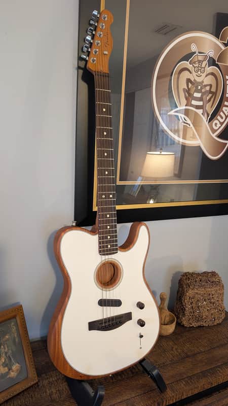 Fender Acoustasonic Player Telecaster 2021 - Present - Arctic White