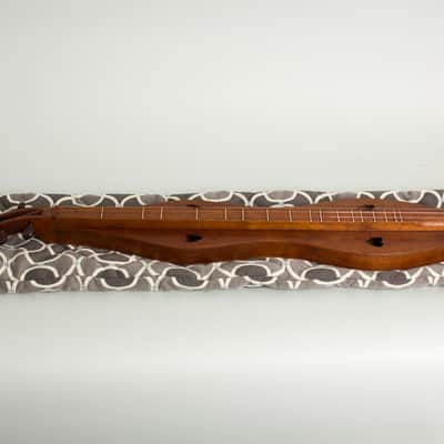 Clifford Glenn  3-String Appalachian Dulcimer (1975), handmade gig bag case. image 10