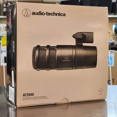 Audio-Technica AT2040 Hypercardioid Dynamic Microphone 2021 - Present - Black