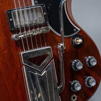 Gibson Custom 60th Anniversary 1961 SG Les Paul Standard VOS 2021, Cherry image 4