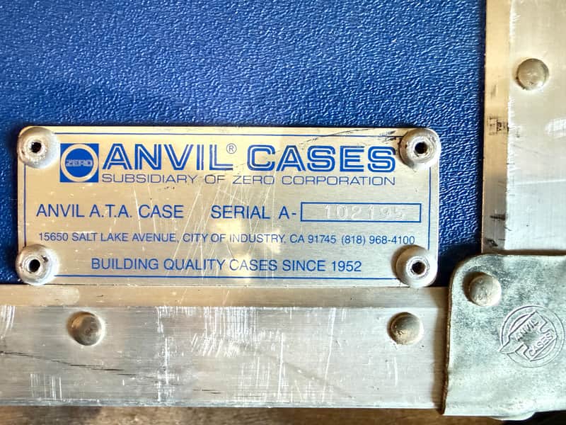 Anvil ATA Classic Bass Guitar Case Mid 70s - 1/4” image 1