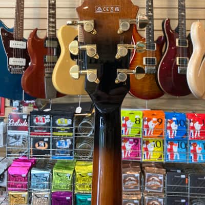 Ibanez AS93FM-VLS Artcore Expressionist Violin Sunburst with bag image 6