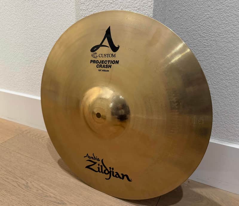 Zildjian 18" A Custom Projection Crash Cymbal - Brilliant image 1