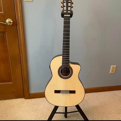 Cordoba Guitar  nylon string 55FCE Negra Limited Edition Ziricote - Guitar nylon string image 2