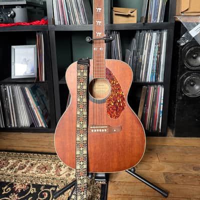 Fender Tim Armstrong Signature Hellcat Electro-Acoustic Guitar – Hardcase Included image 1