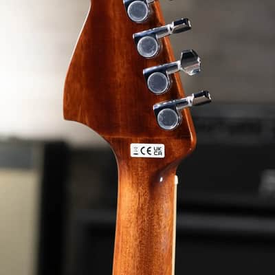 Fender California Standard Monterey E Acoustic/Electric Guitar - Natural Sapele image 8