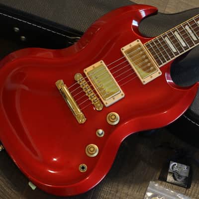 Minty! 2008 Gibson Limited Edition SG Carved Top Electric Guitar Diablo Red + HSC image 2