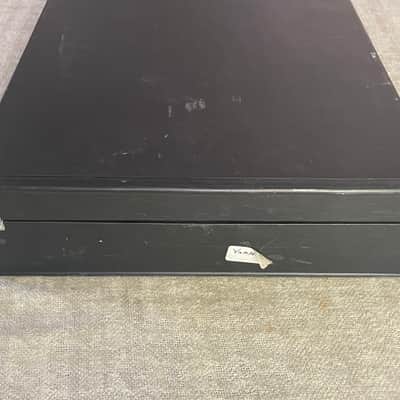 Vintage 1970’s Yamaha Hardshell Guitar Case Black Tolex with Green Interior May Fit SX SC SF SG SL Strat image 15
