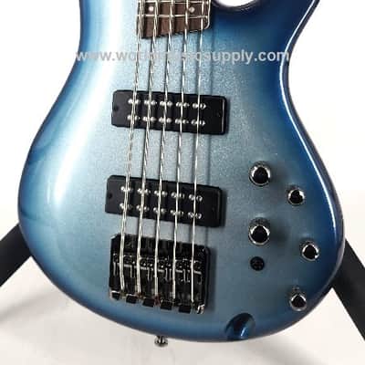 Ibanez Ibanez SR305EDOT 5 string Electric Bass -Deep Ocean Metallic image 3