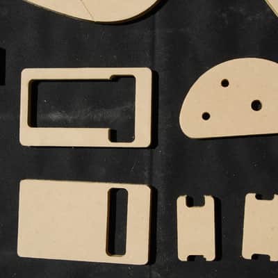 Vandenberg - Guitar Router Template Set - 1/2" MDF CNC - Luthier Building Tools image 3