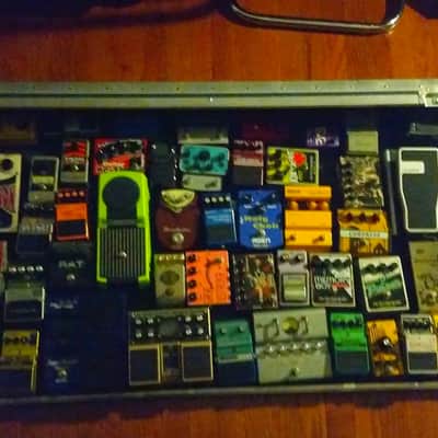 World's Largest Pedalboard Anvil Pedalboard Blue Massive! image 3