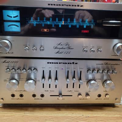 Marantz 1250/125 combo mid 70's - silver image 4