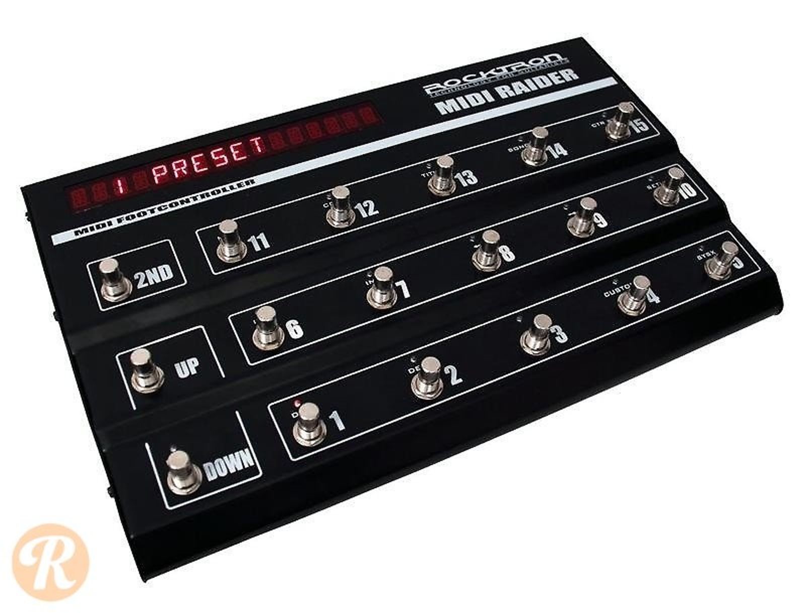 【極希少完動品】 ROCKTRON Midi Raider RT1460 Rocktron MIDI Raider Foot Controller | Reverb