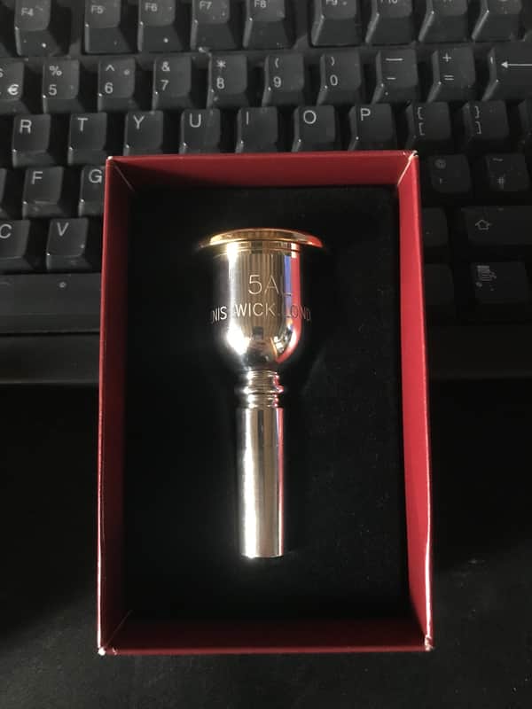 Denis Wick Heritage 5AL 2018 - Silver with Gold Rim image 1