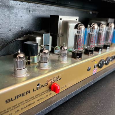 Mark Cameron "Ocean" Modded Marshall 1959 SLP Super Lead image 10