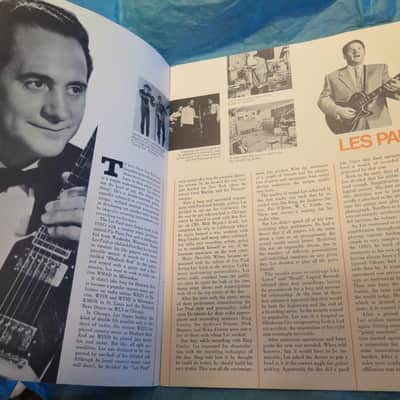 vintage 1968 Gibson Gazette catalog periodical Volume 8 No 2 Les Paul model reintroduction Barney Kessel artists gallery Larry Coryell paper case candy image 14