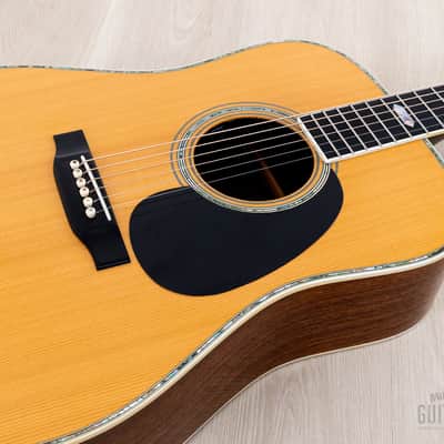 1973 Martin D-41 Vintage Dreadnought Acoustic Guitar, Crack-Free w/ Case image 7