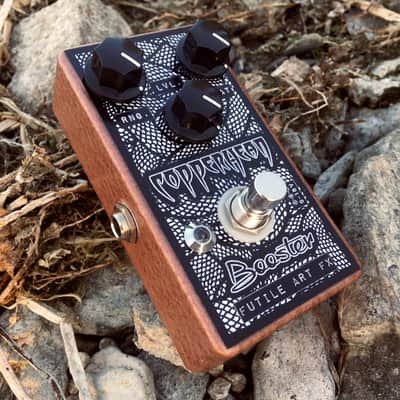 Futile Art FX 🐍 Copperhead Viper Treble Booster Full Range Modified Rangemaster Hammertone image 9