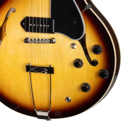 Gibson ES-330 Hollowbody Electric Guitar - Tobacco Sunburst image 6