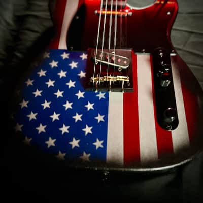 T & T Customs Baritone T style 2024 - Custom flag paint job image 3