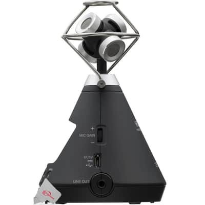 Zoom H3 VR Handy Audio Recorder with Built-In Ambisonics Mic Array image 5