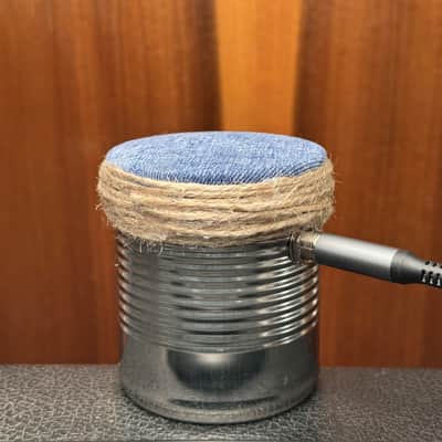Mini Lo-Fi Tin Can Microphone — Vintage Tone, Made in Texas (No Mount) image 3