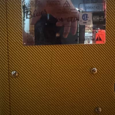 Fender Blues Junior Lacquered Tweed 15-Watt 1x12" Guitar Combo 2016 - Present - Lacquered Tweed image 3