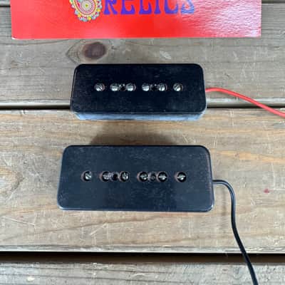 Real Life Relics P-90 Pickup Set Aged Black    [DI7]