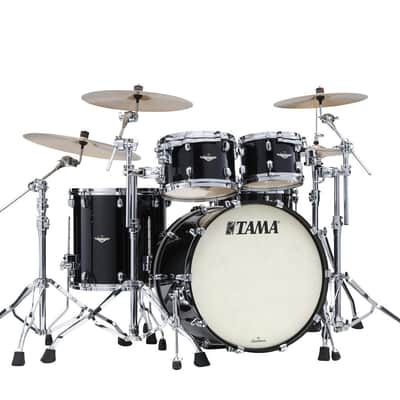 Tama Starclassic Maple 4-piece shell pack with 22" bass drum, Chrome Shell Hardware image 1