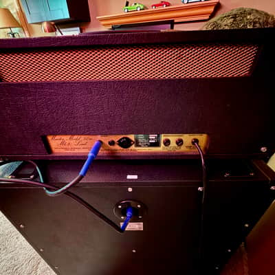 Marshall 1960AX 100-Watt 4x12" Angled Guitar Speaker Cabinet 1990 - Present - Black image 2